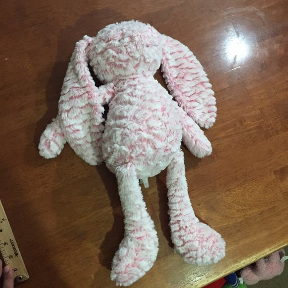 Pink Stuffed Animal Bunny - Picture 7 of 9